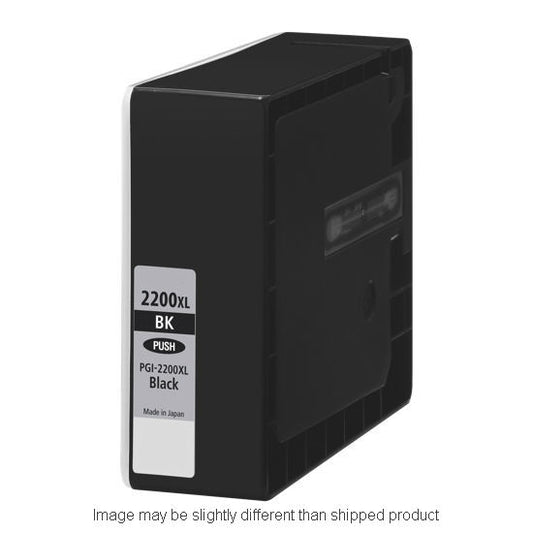 Compatible Canon 9255B001 PGI2200XL High Yield Black Ink, 2,500 pages (ITC RPLCN9255B001)