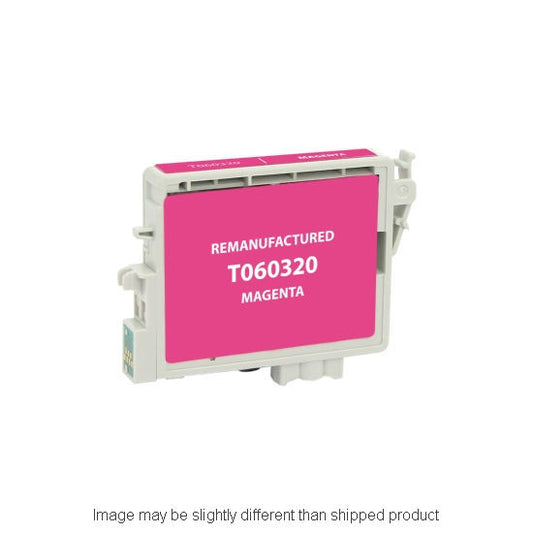 Remanufactured Epson T060320-S Standard Yield Magenta Ink, 600 pages (ITC RPLEPT060320R)