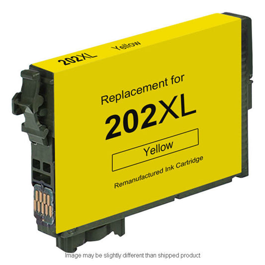Remanufactured Epson T202XL420 High Yield Yellow Ink, 470 pages, OEM T202XL420S (ITC RPLEPT202XL420R)