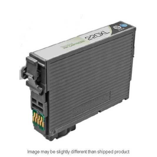 Remanufactured Epson T220XL120 High Yield Black Ink, 500 pages, OEM T220XL120S (ITC RPLEPT220XL120R)