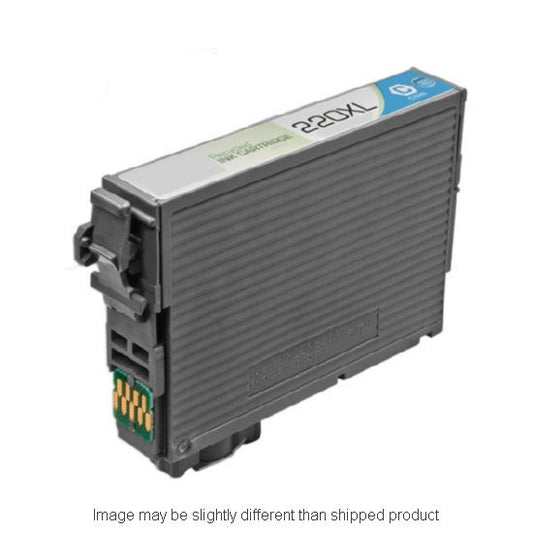 Remanufactured Epson T220XL220 High Yield Cyan Ink, 450 pages, OEM T220XL220S (ITC RPLEPT220XL220R)