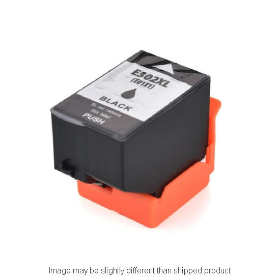 Remanufactured Epson T302XL020 High Yield Black Ink, 550 pages, OEM T302XL020S (ITC RPLEPT302XL020R)
