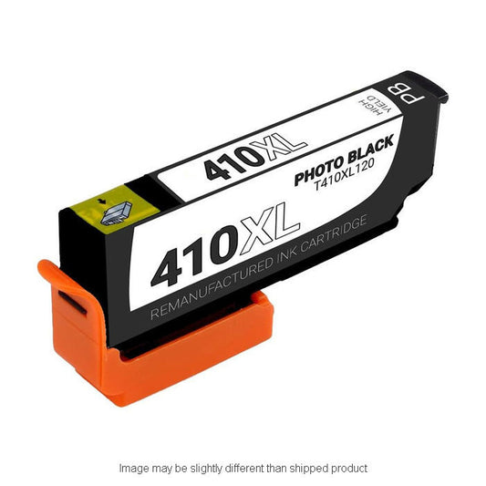 Remanufactured Epson T410XL120 High Yield Photo Black Ink, OEM T410XL120S (ITC RPLEPT410XL120R)