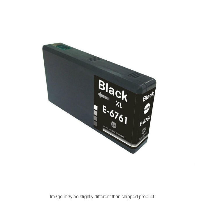Remanufactured Epson T676XL120 High Yield Black Ink, 2,400 pages, OEM T676XL120S (ITC RPLEPT676XL120R)