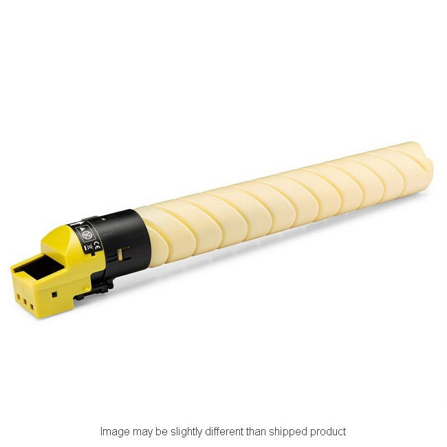 Compatible Konica Minolta ACV1230 TN626 Standard Yield Yellow Toner, 28,000 pages (ITC RPLKMTN626Y)