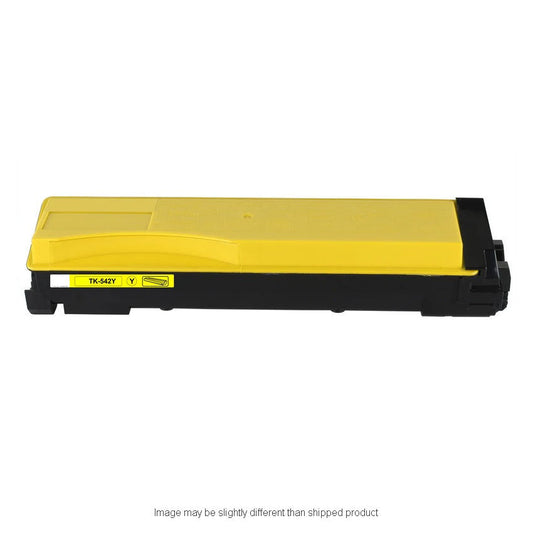Compatible Kyocera 1T02HLAUS0 TK542 Standard Yield Yellow Toner, 4,000 pages (ITC RPLKYTK542Y)