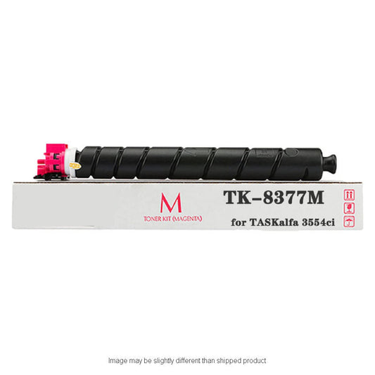 Compatible Kyocera 1T02XDBUS0 TK8377 Standard Yield Magenta Toner, 20,000 pages (ITC RPLKYTK8377M)