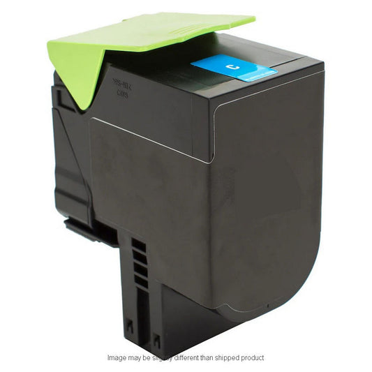 Compatible Lexmark 71B0020 Standard Yield Cyan Toner, 2,300 pages (ITC RPLLX71B0020)