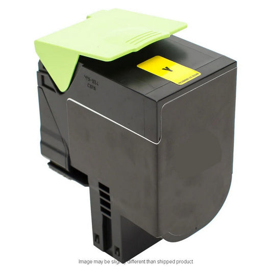 Compatible Lexmark 71B0040 Standard Yield Yellow Toner, 2,300 pages (ITC RPLLX71B0040)