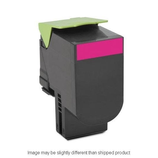 Remanufactured Lexmark 78C10M0 Standard Yield TAA Magenta Toner, 1,400 pages (ITC RPLLX78C10M0RT)