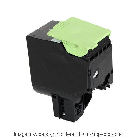 Compatible Lexmark 80C0H10 High Yield Black Toner, 4,000 pages (ITC RPLLX80C0H10)
