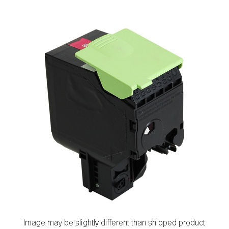 Compatible Lexmark 80C0H30 High Yield Magenta Toner, 3,000 pages (ITC RPLLX80C0H30)