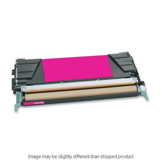 Compatible Lexmark C746A2YG Standard Yield Yellow Toner, 7,000 pages (ITC RPLLXC746A2YG)