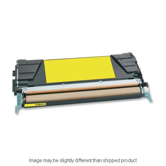 Compatible Lexmark C748H2YG High Yield Yellow Toner, 10,000 pages (ITC RPLLXC748H2YG)