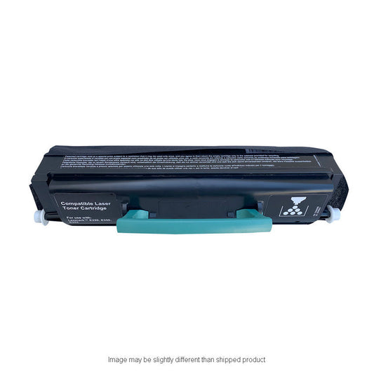 Remanufactured Lexmark E352H21A High Yield TAA Black Toner, 9,000 pages (ITC RPLLXE352H21ART)