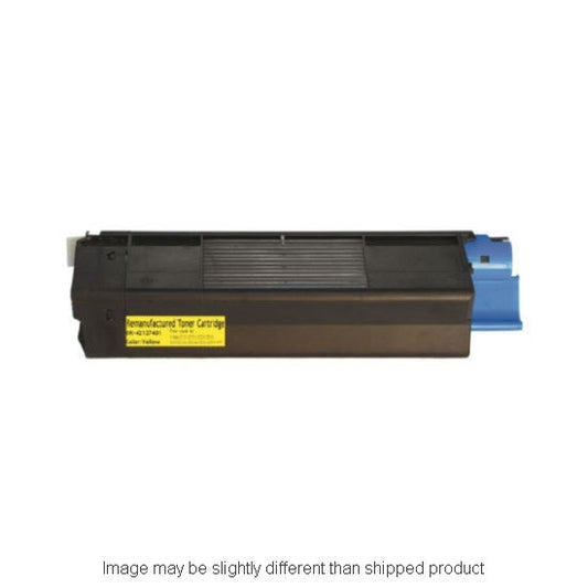 Compatible Okidata 42127401 High Yield Yellow Toner, 5,000 pages (ITC RPLOK42127401)