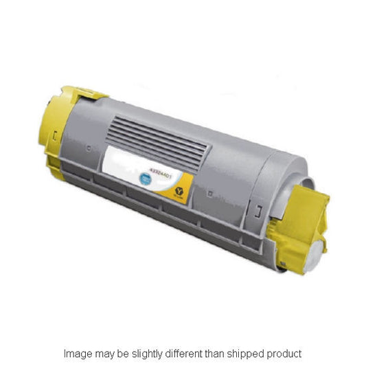 Compatible Okidata 43324401 High Yield Yellow Toner, 5,000 pages (ITC RPLOK43324401)