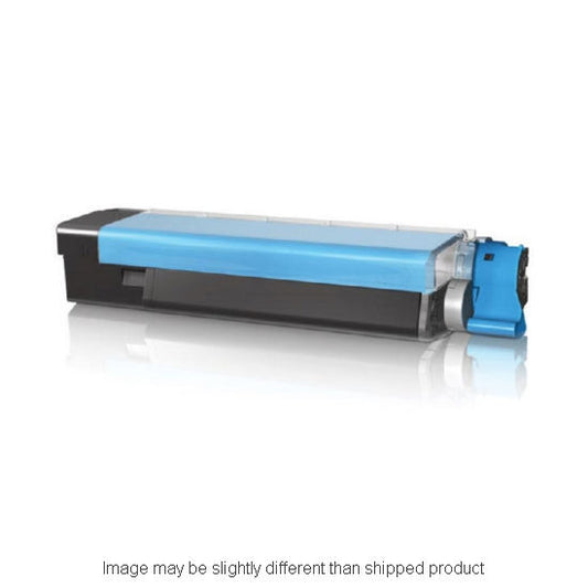Compatible Okidata 43865719 Standard Yield Cyan Toner, 6,000 pages (ITC RPLOK43865719)