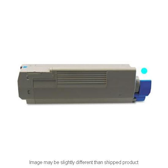 Compatible Okidata 44315303 Standard Yield Cyan Toner, 6,000 pages (ITC RPLOK44315303)