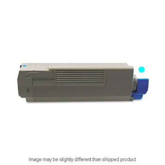 Compatible Okidata 44315303 Standard Yield Cyan Toner, 6,000 pages (ITC RPLOK44315303)