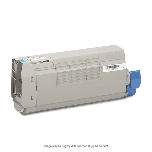 Compatible Okidata 44318603 Standard Yield Cyan Toner, 11,500 pages (ITC RPLOK44318603)
