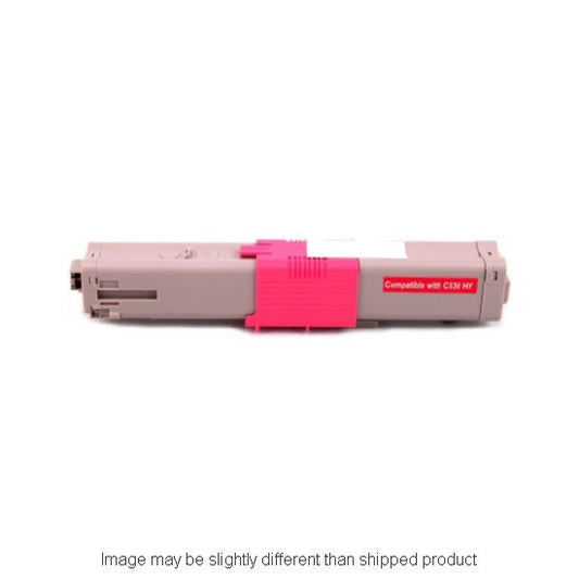 Compatible Okidata 44469720 High Yield Magenta Toner, 5,000 pages (ITC RPLOK44469720)