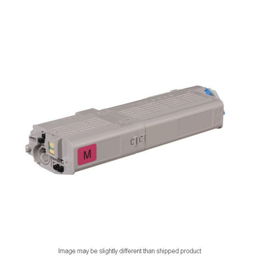 Compatible Okidata 46490602 High Yield Magenta Toner, 6,000 pages (ITC RPLOK46490602)