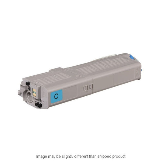 Compatible Okidata 46490603 High Yield Cyan Toner, 6,000 pages (ITC RPLOK46490603)