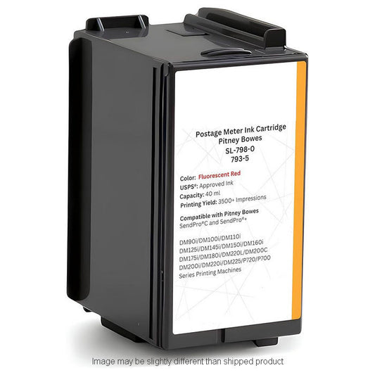Compatible Pitney Bowes 7935 Fluorescent Red Ink, 3,000 pages (ITC RPLPB7935)
