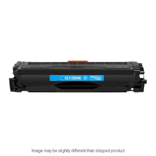 Compatible Samsung CLT-C504S Standard Yield Cyan Toner, 1,800 pages (ITC RPLSACLTC504S)