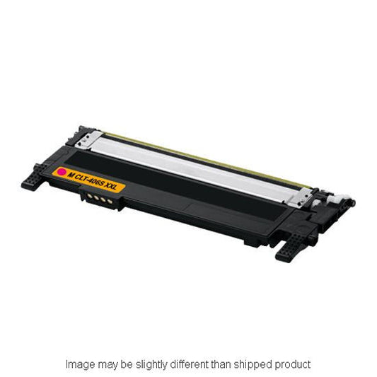 Compatible Samsung CLT-M406S Standard Yield Magenta Toner, 1,000 pages (ITC RPLSACLTM406S)