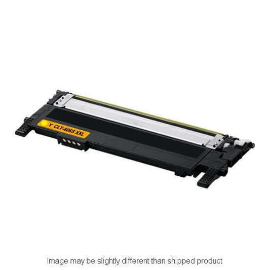 Compatible Samsung CLT-Y406S Standard Yield Yellow Toner, 1,000 pages (ITC RPLSACLTY406S)