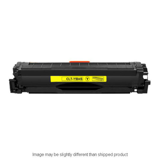 Compatible Samsung CLT-Y504S Standard Yield Yellow Toner, 1,800 pages (ITC RPLSACLTY504S)
