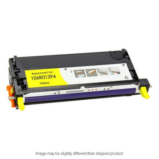 Compatible Xerox 106R01394 High Yield Yellow Toner, 5,900 pages (ITC RPLXR106R01394)