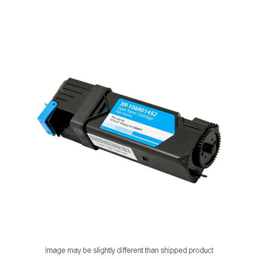 Compatible Xerox 106R01452 Standard Yield Cyan Toner, 2,500 pages (ITC RPLXR106R01452)