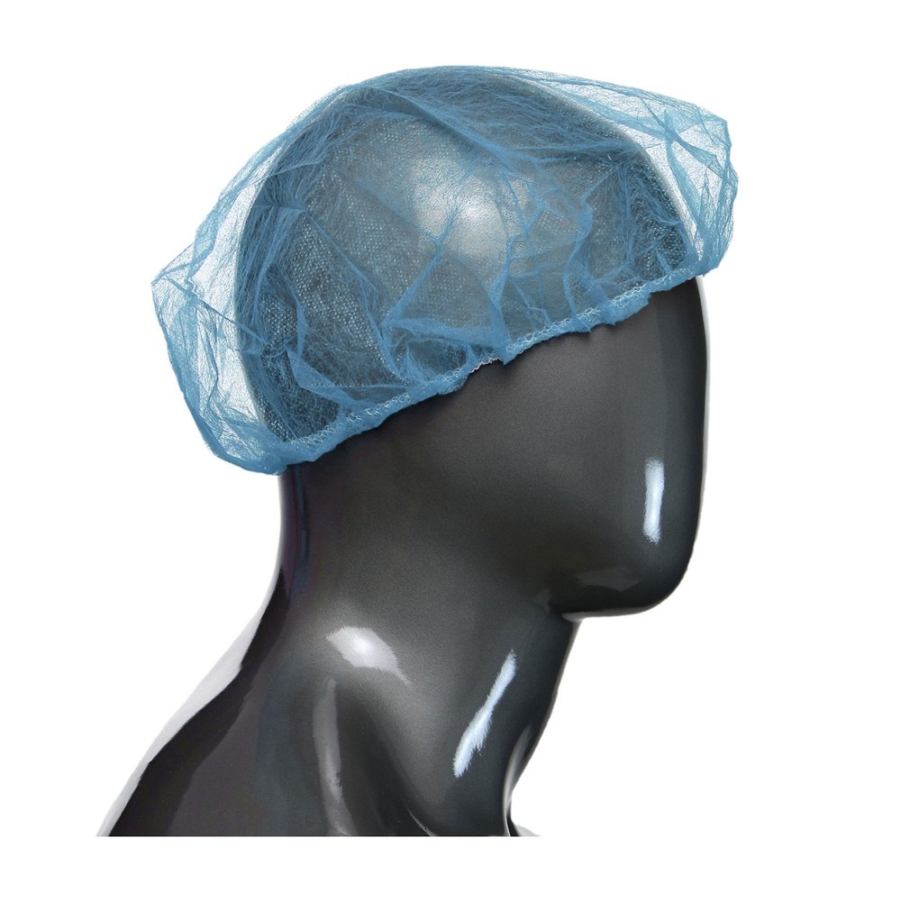 PIP SBP Bouffant 9GSM 19" BLU, 1000/Case