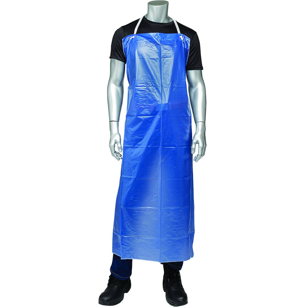 PIP 6 MIL 35X48" Edge Apron-, 72 Pairs/Case