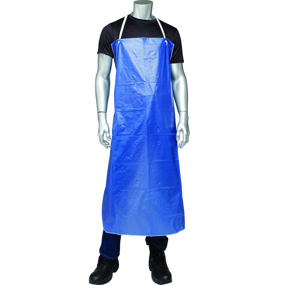 PIP 8 MIL 35X45" Edge Apron-, 12 Pairs/Dozen