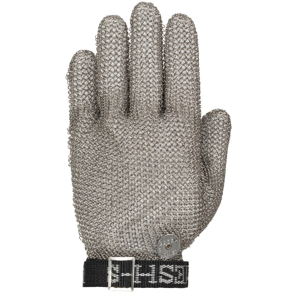 PIP Steel Mesh Glove Adjustable Strap L Wrist Length