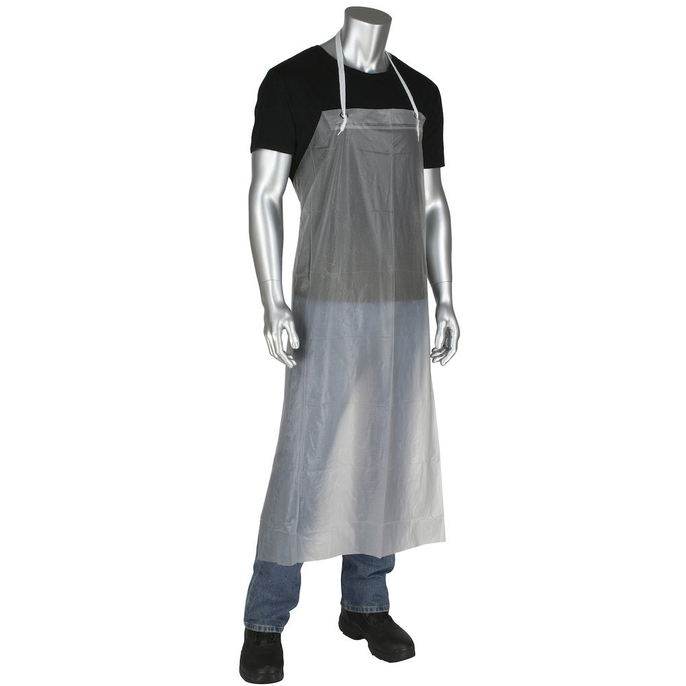 PIP Clear Vinyl APRON-6 MIL, 12/Pack