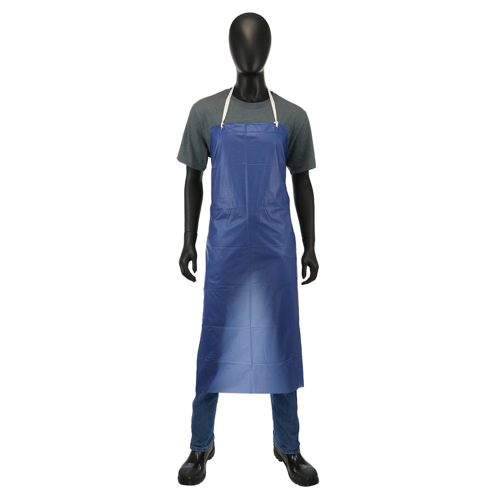 PIP 8 MIL 35X45" RAW Edge Apron-, 12 Pairs/Dozen