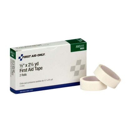 First Aid Only 1/2"x 2.5 yd. First Aid Tape, 2 Per Box