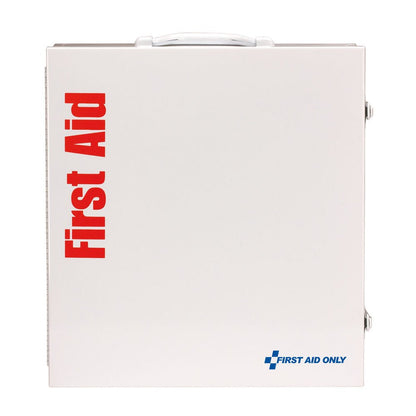 First Aid Only 100 Person ANSI A 3 Shelf First Aid Cabinet, ANSI 2021 Compliant