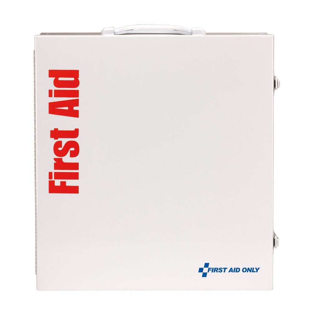 First Aid Only 100 Person ANSI B 3 Shelf First Aid Cabinet, ANSI 2021 Compliant