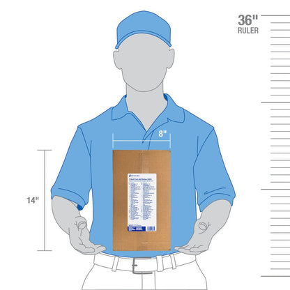 First Aid Only 100 Person ANSI B 3 Shelf Refill Kit, ANSI 2021 Complaint