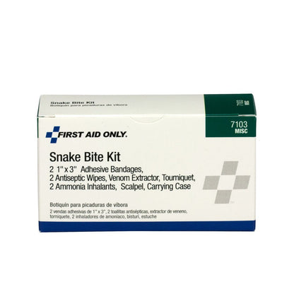 First Aid Only Snake Bite First Aid Kit, 10 pieces