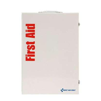 First Aid Only 150 Person ANSI B 4 Shelf First Aid Cabinet, ANSI 2021 Compliant
