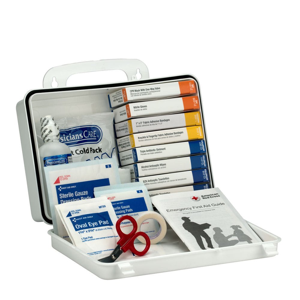 First Aid Only 16 Unit Truckers First Aid Kit, Plastic Case