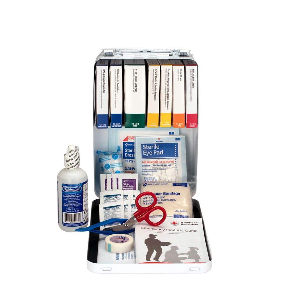 First Aid Only 25 Person Vehicle First Aid Kit, Metal Case