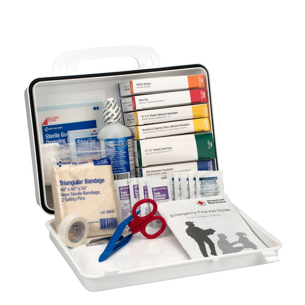 First Aid Only 25 Person Vehicle First Aid Kit, Plastic Case
